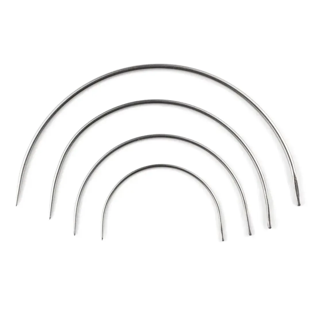 Curved Single Round Point Needle | Upholstery Hand Sewing Needle ...